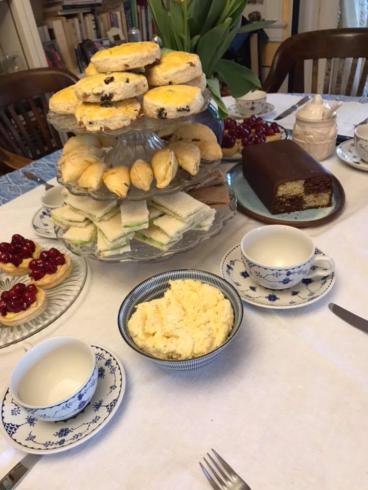 Pat and Anne's tea party 2018