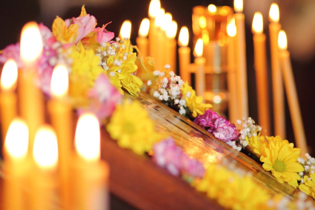 Easter candles Easter candles