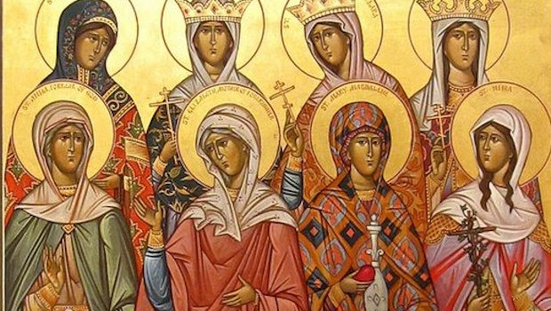 Orthodox Women Mystics icon