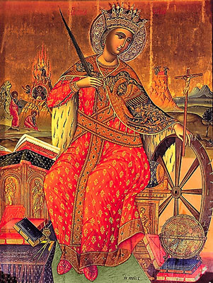 St Catherine icon