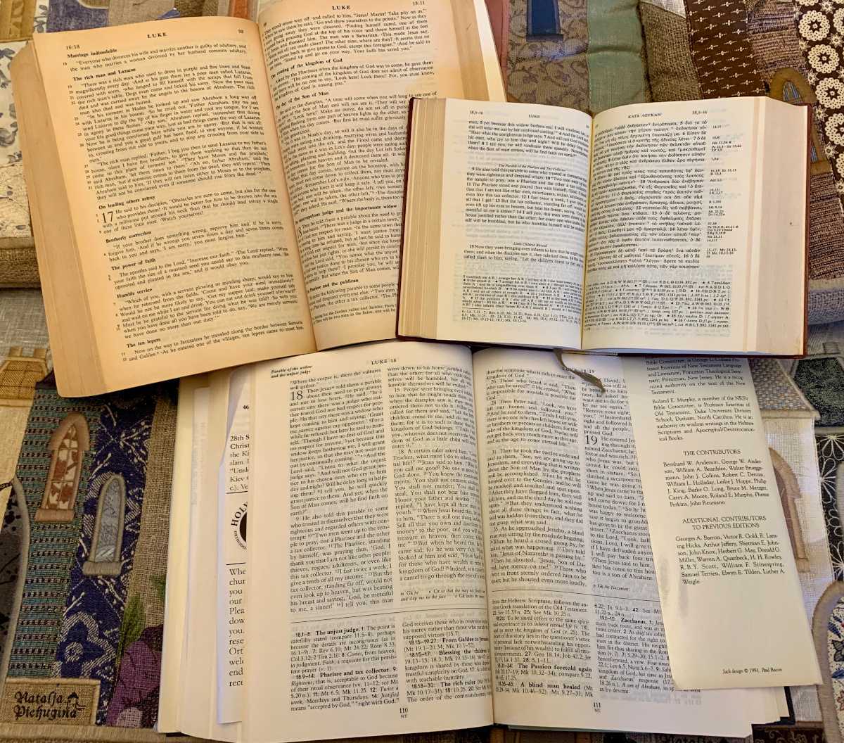 Bibles for Lectio