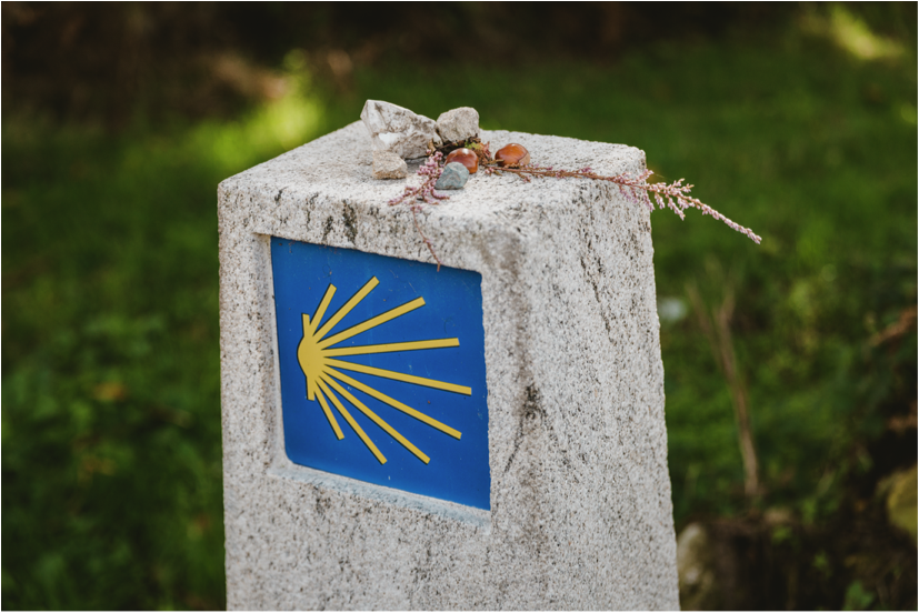 Camino marker Camino marker