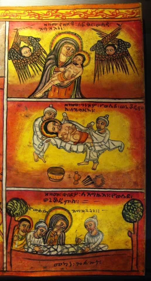 HW ethiopian crucifixion