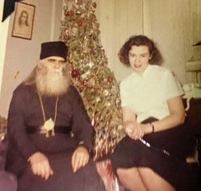 Irina Itina and Archbishop Averky (Taushev)