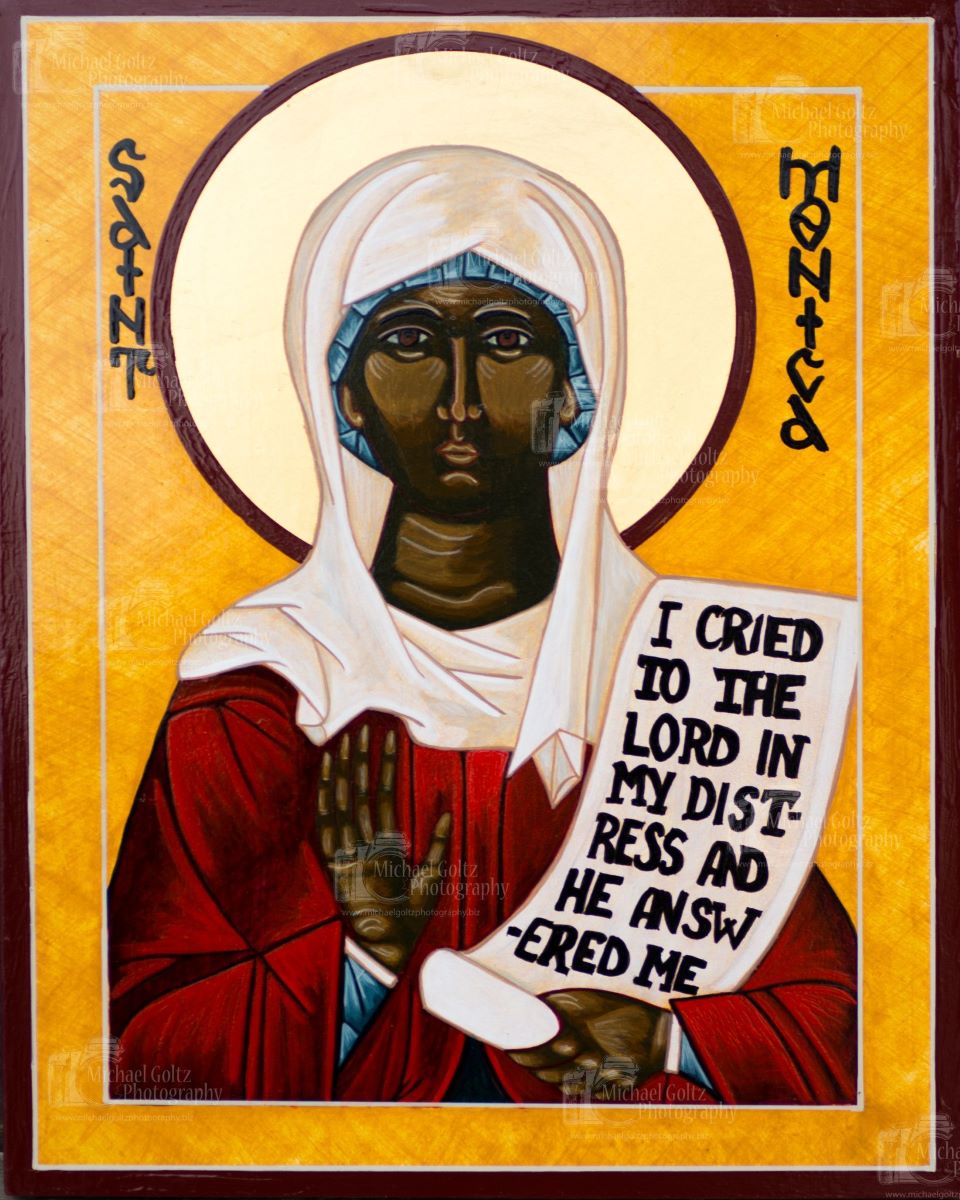 St Monica of Hippo icon