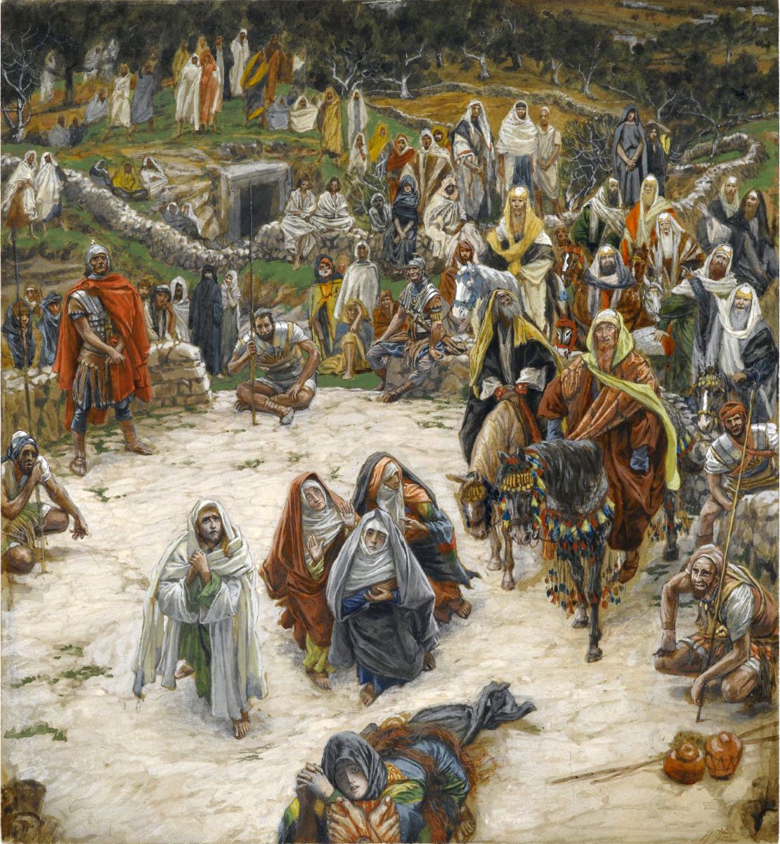 Tissot, Crucifixion Seen From the Cross