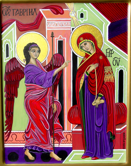 Annunciation, by Eileen McGuckin