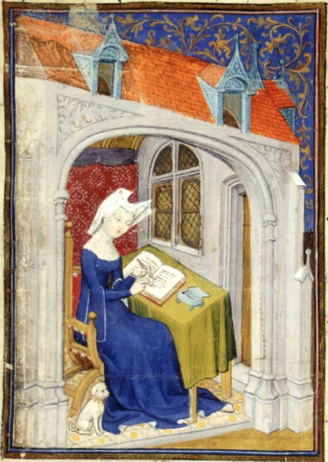 St Egeria 3 Christine de Pizan