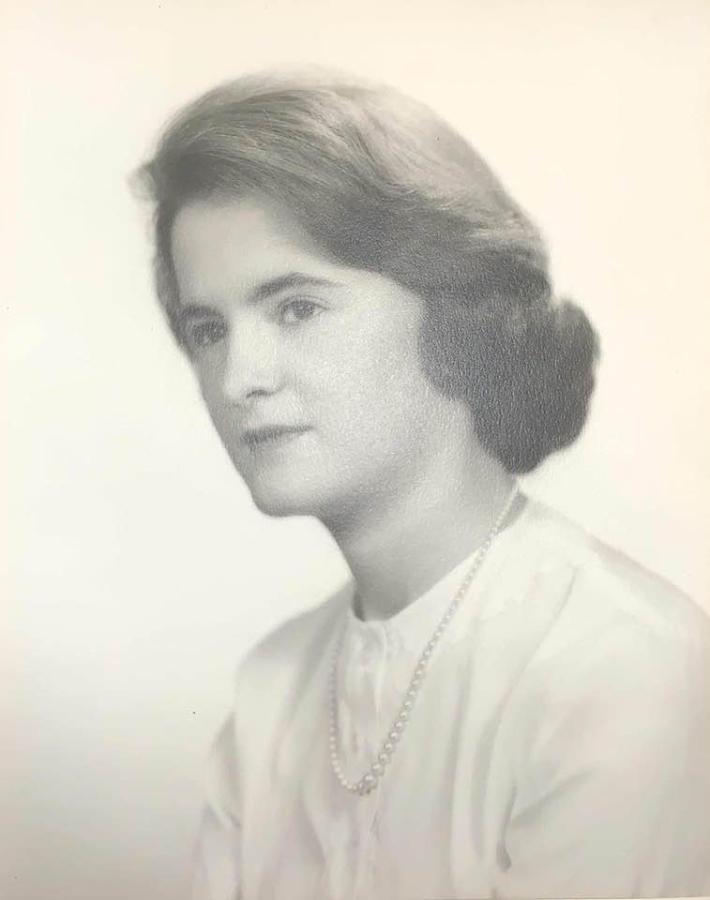 Anne Hopko as a young woman