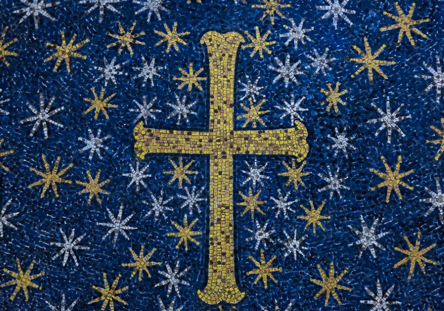 Ravenna cross and stars