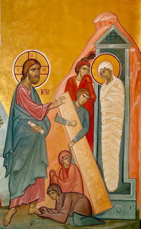 Raising of Lazarus (Greek)