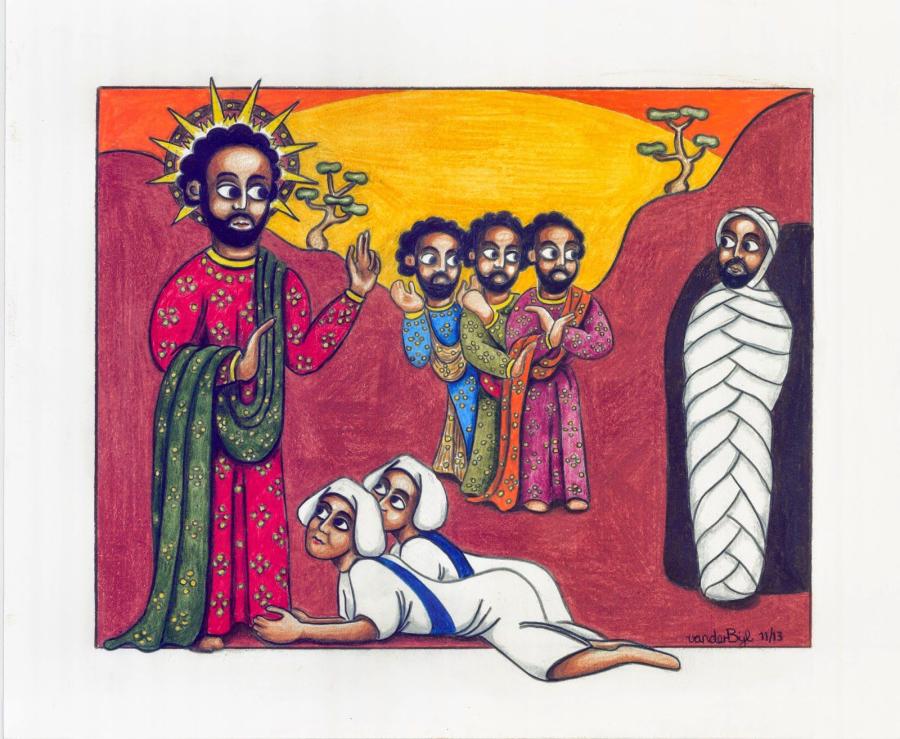 Raising of Lazarus (Ethiopian)