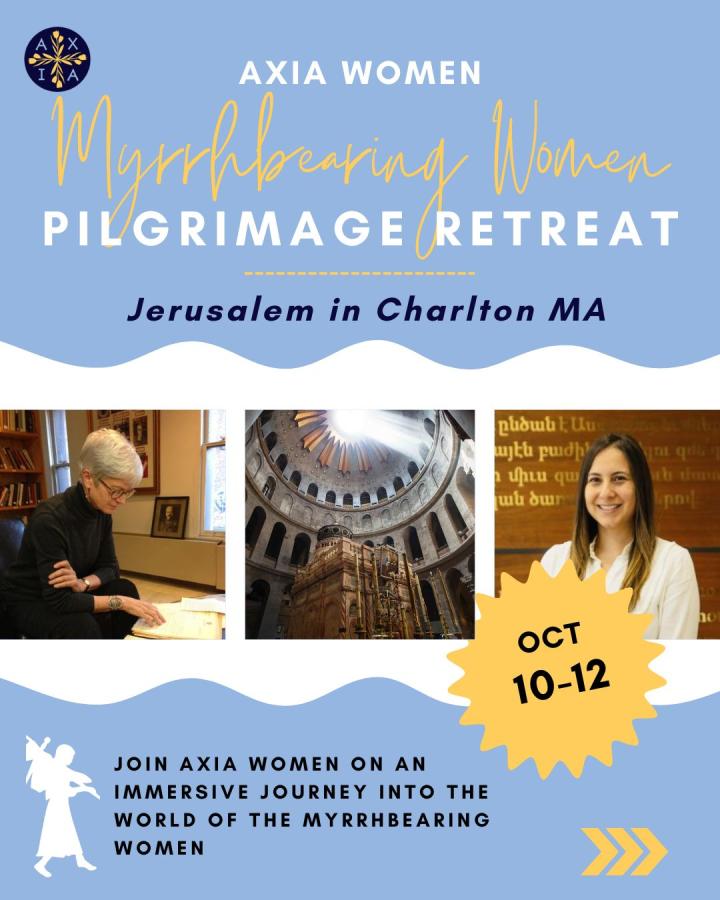 Myrrhbearing Women Pilgrimage Retreat Flyer Myrrhbearing Women Pilgrimage Retreat Flyer