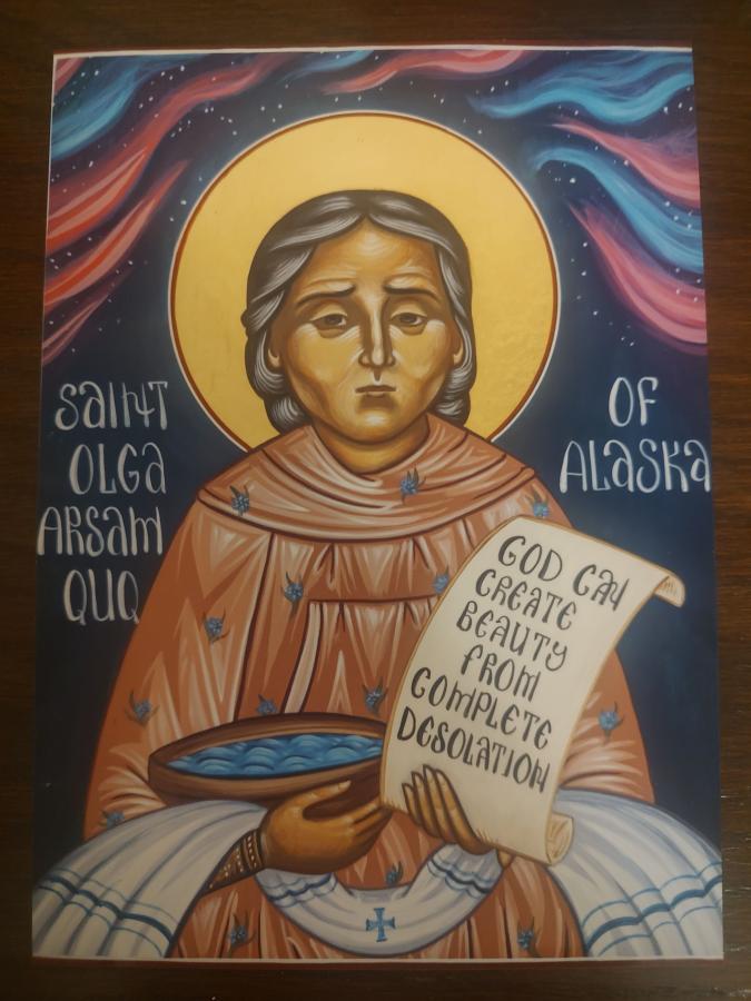 St. Olga Icon 