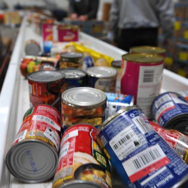 Food Pantry: Sorting Cans