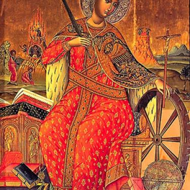 St Catherine icon