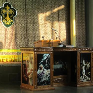 Chapel at senior home/hospital, Kerala, Indai