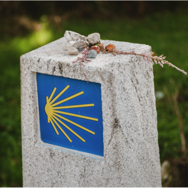 Camino marker