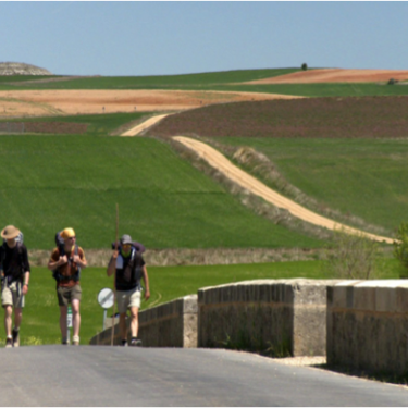 Pilgrims on the Camino