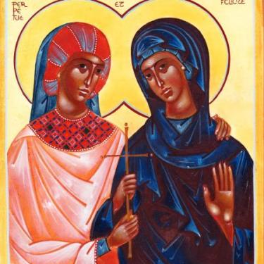 Sts Perpetua and Felicity icon