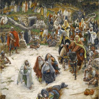 Tissot, Crucifixion Seen From the Cross