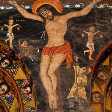 Ethiopian Crucifixion, Lake Tana