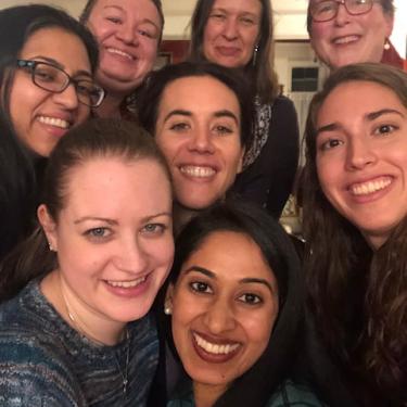 Axia with Seminarians