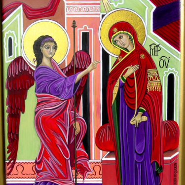 Annunciation, by Eileen McGuckin