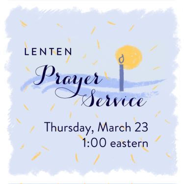 Prayer Service 3/23/23
