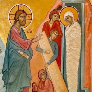 Raising of Lazarus (Greek)