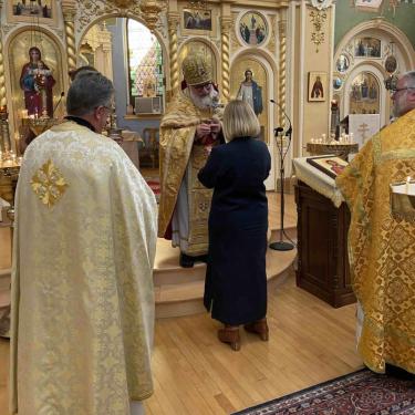 Jenny Commissioning In Church