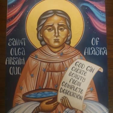 St. Olga Icon 