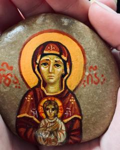 Theotokos and child icon (Georgian)