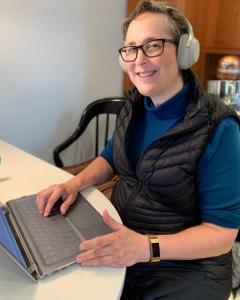 Patricia working on WOWs