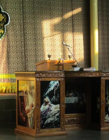 Chapel at senior home/hospital, Kerala, Indai