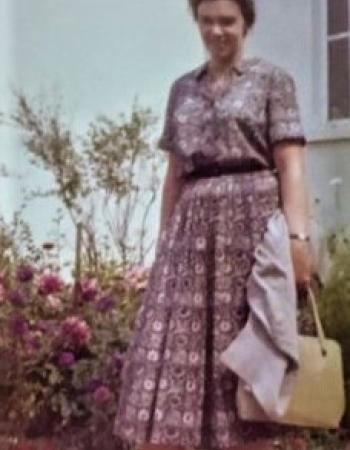 Irina Itina as a young woman