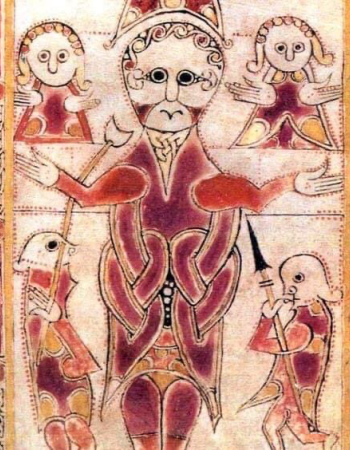 Southampton Psalter Crucifixion