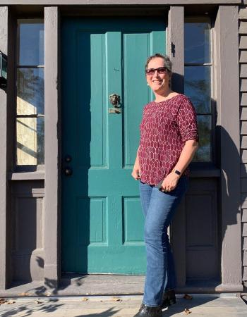 Patricia at Orchard House