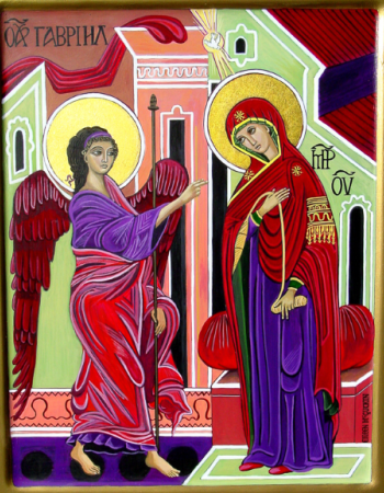Annunciation, by Eileen McGuckin