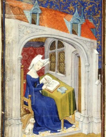 St Egeria 3 Christine de Pizan