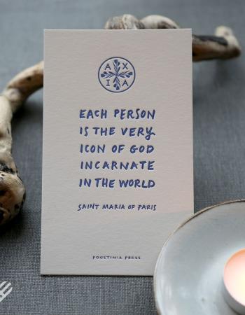 Icon of God Incarnate card