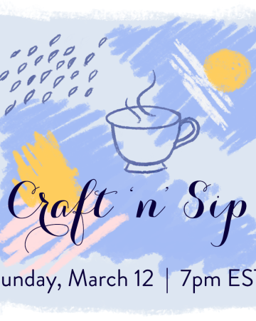 Craft 'n' Sip March 12 2023