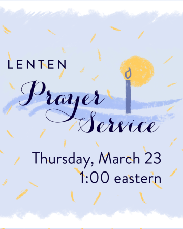 Prayer Service 3/23/23