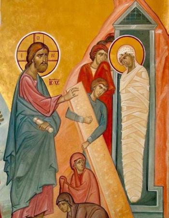 Raising of Lazarus (Greek)