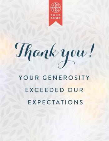 Myrrhbears Appeal thank you