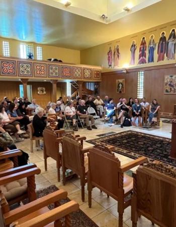 New Skete PIlgrimage Morning Routines talk 3