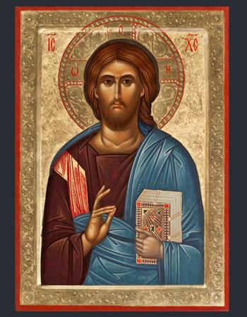 Kelly's icon of Christ Pantocrator