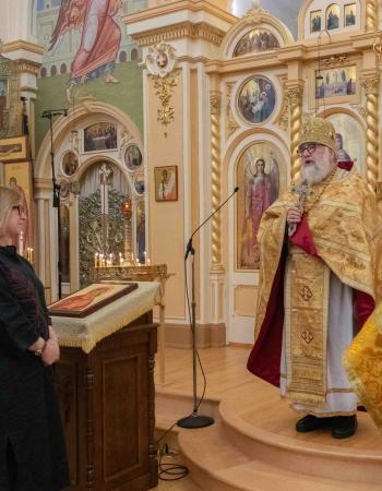 Jenny Commissioning in Church 2