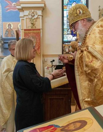 Jenny Commissioning in Church 3