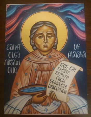 St. Olga Icon 